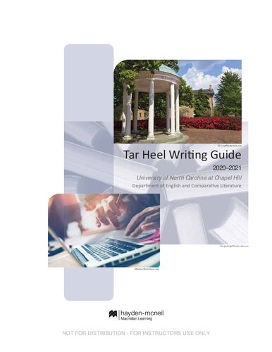 Tar Heel Writing Guide 20-21