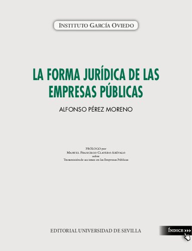 La forma jurídica de las empresas públicas.