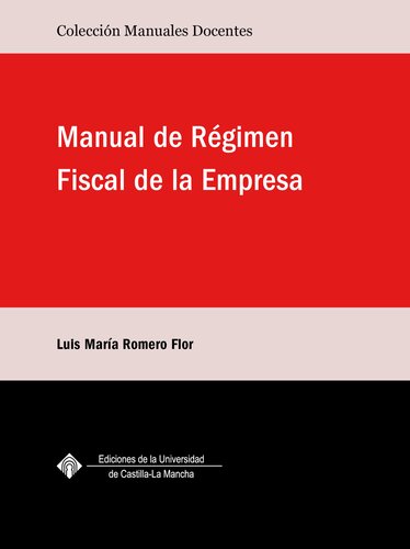 Manual de Régimen Fiscal de la Empresa