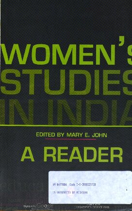 Women's studies in India : a reader