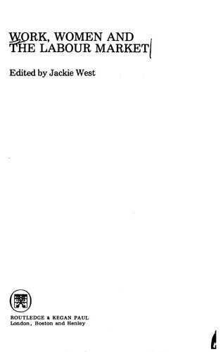 Work, women, and the labour market