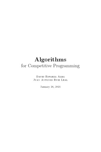 Algorithms_ For Competitive Programming