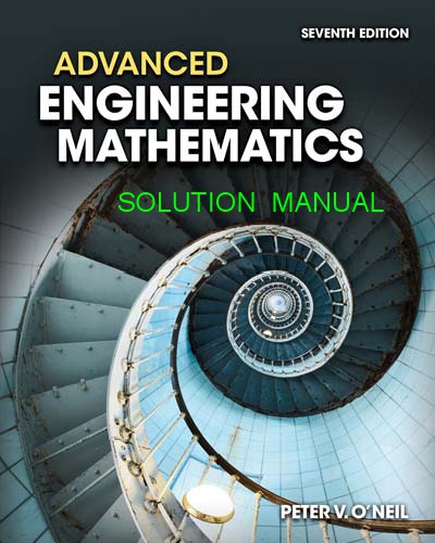 Advanced Engineering Mathematics (Solutions) 7th