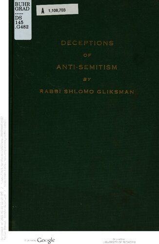 Deceptions of Anti-Semitism