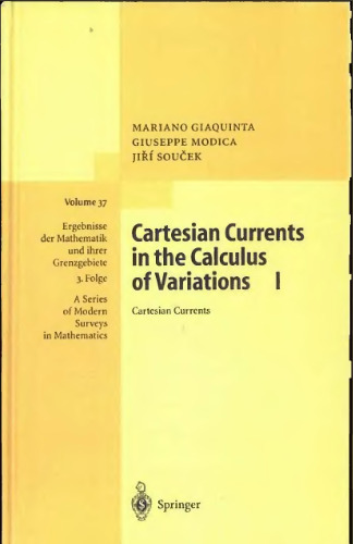 Cartesian currents in the calculus of variations