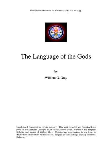 The Language of the Gods