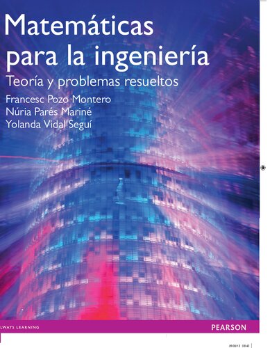 Matemáticas para la ingeniería: teoría y problemas resueltos