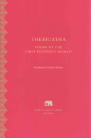 Therigatha: Poems of the First Buddhist Women