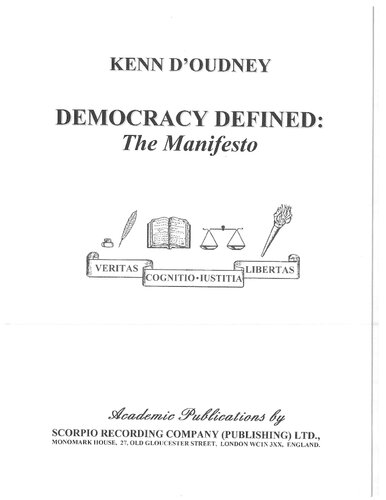 Democracy Defined: The Manifesto