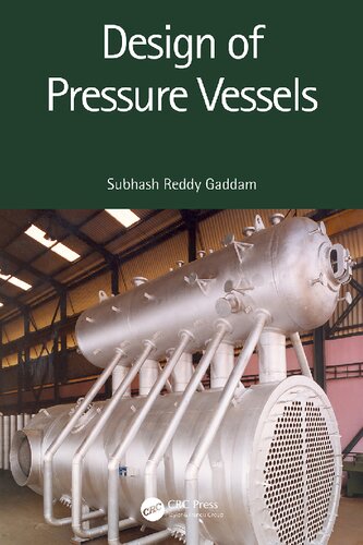 Design of Pressure Vessels