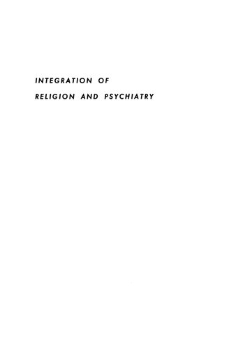 Integration of Religion and Psychiatry