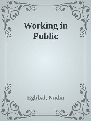 Working in Public