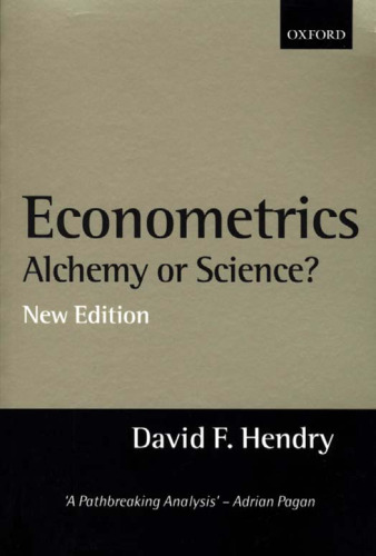 Econometrics: Alchemy or science