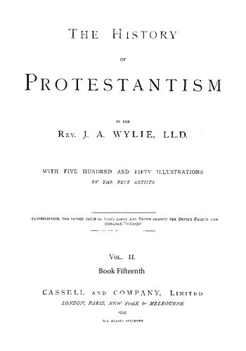 The Jesuits from The History of Protestantism book fifteenth