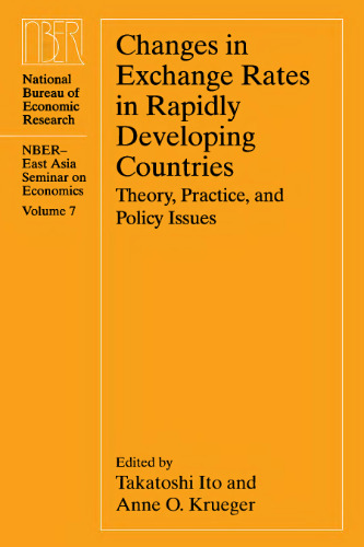 Changes in exchange rates in rapidly developing countries