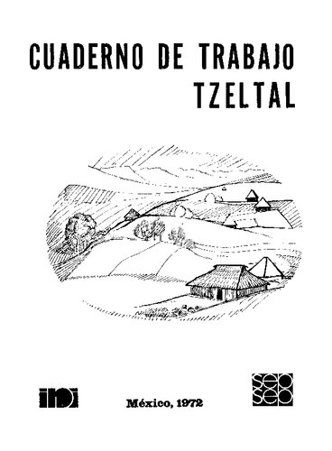 Cuaderno de Trabajo Tzeltal