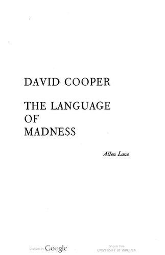 Language of Madness