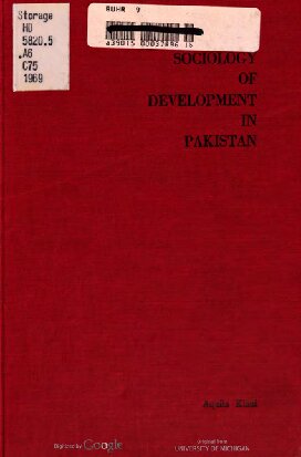 Sociology of development in Pakistan.