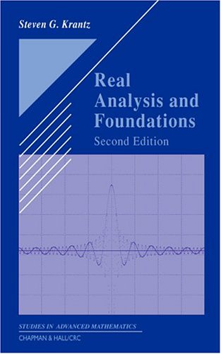 Real analysis and foundations