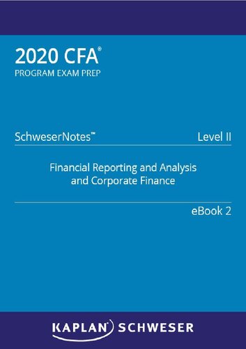 2020 CFA Level II  Schweser Notes eBook 2