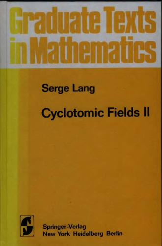 Cyclotomic fields II