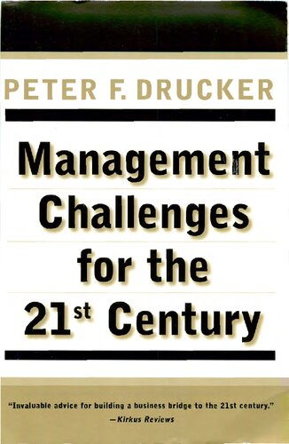 Management Challenges for the 21st Century