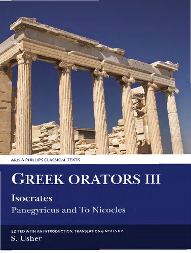 Isocrates: Panegyricus and To Nicocles