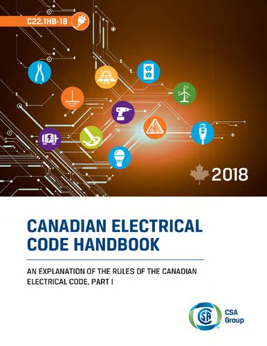 C22.1HB-18 Canadian Electrical Code Handbook