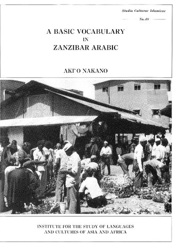 A Basic Vocabulary in Zanzibar Arabic