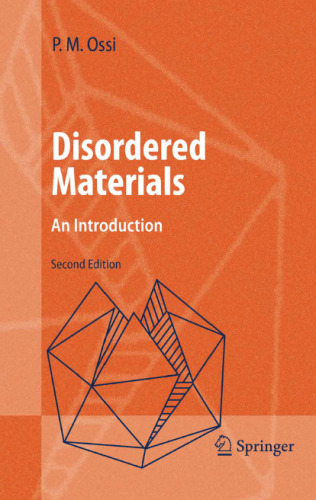 Disordered Materials: An Introduction