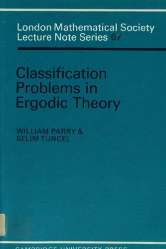 Classification problems in ergodic theory