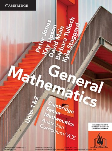 Cambridge Senior Mathematics Australian Curriculum/VCE