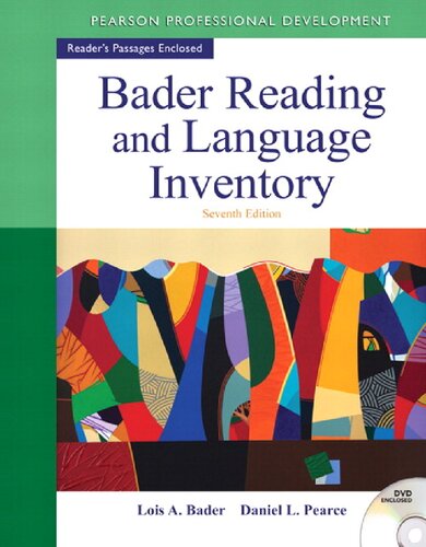 Bader Reading and Language Inventory