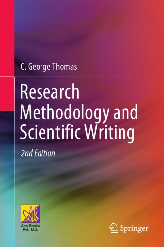 Research Methodology And Scientific Writing