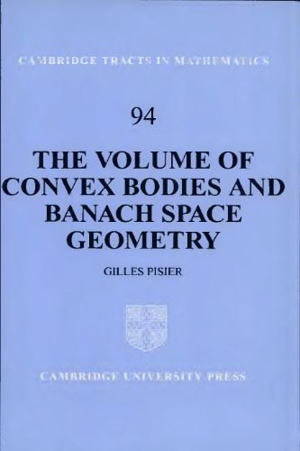 The Volume of Convex Bodies and Banach Space Geometry