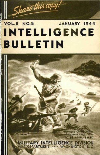 Military Intelligence Service War Department - 1944-01 Intelligence Bulletin Vol 02 No05