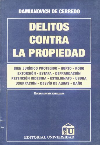 Delitos contra la propiedad