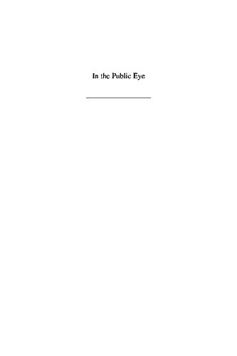 In the public eye: a history of reading in modern france, 1800-1940