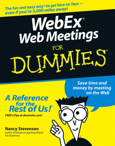 WebEx web meetings for dummies