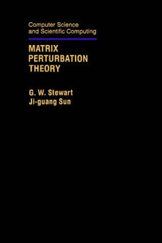 Matrix Perturbation Theory 