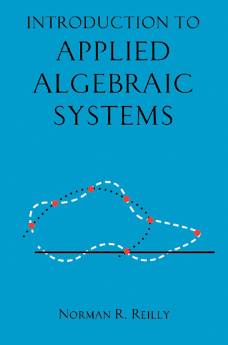 Introduction to applied algebraic systems