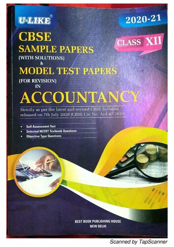 Accounts Sample Papers 2021 CBSE ULIKE