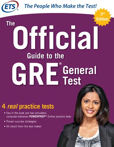 The Official Guide to the GRE General Test, Third Edition