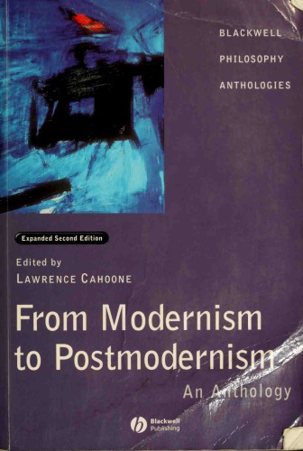 From Modernism to Postmodernism: An Anthology