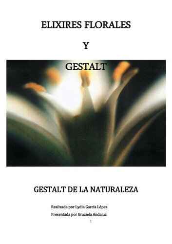 Elixires Florales y Gestalt