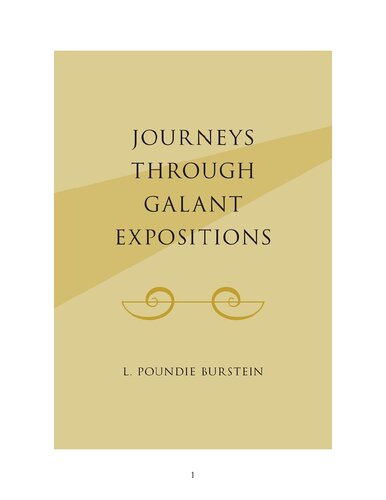 Journeys Through Galant Expositions