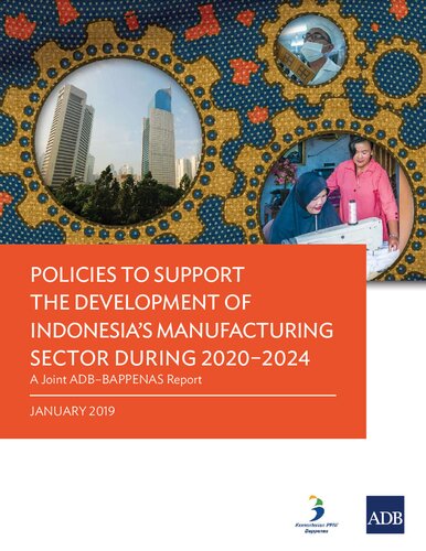 Policies to Support the Development of Indonesia’s Manufacturing Sector during 2020–2024: A Joint ADB–BAPPENAS Report