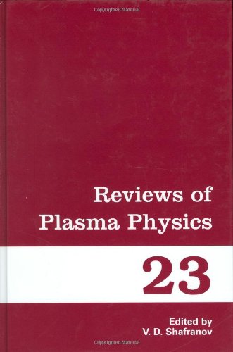 Reviews of plasma physics.