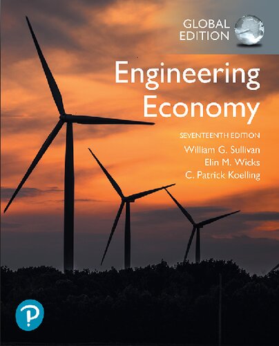 Engineering Economy, Global Edition, 17th Edition