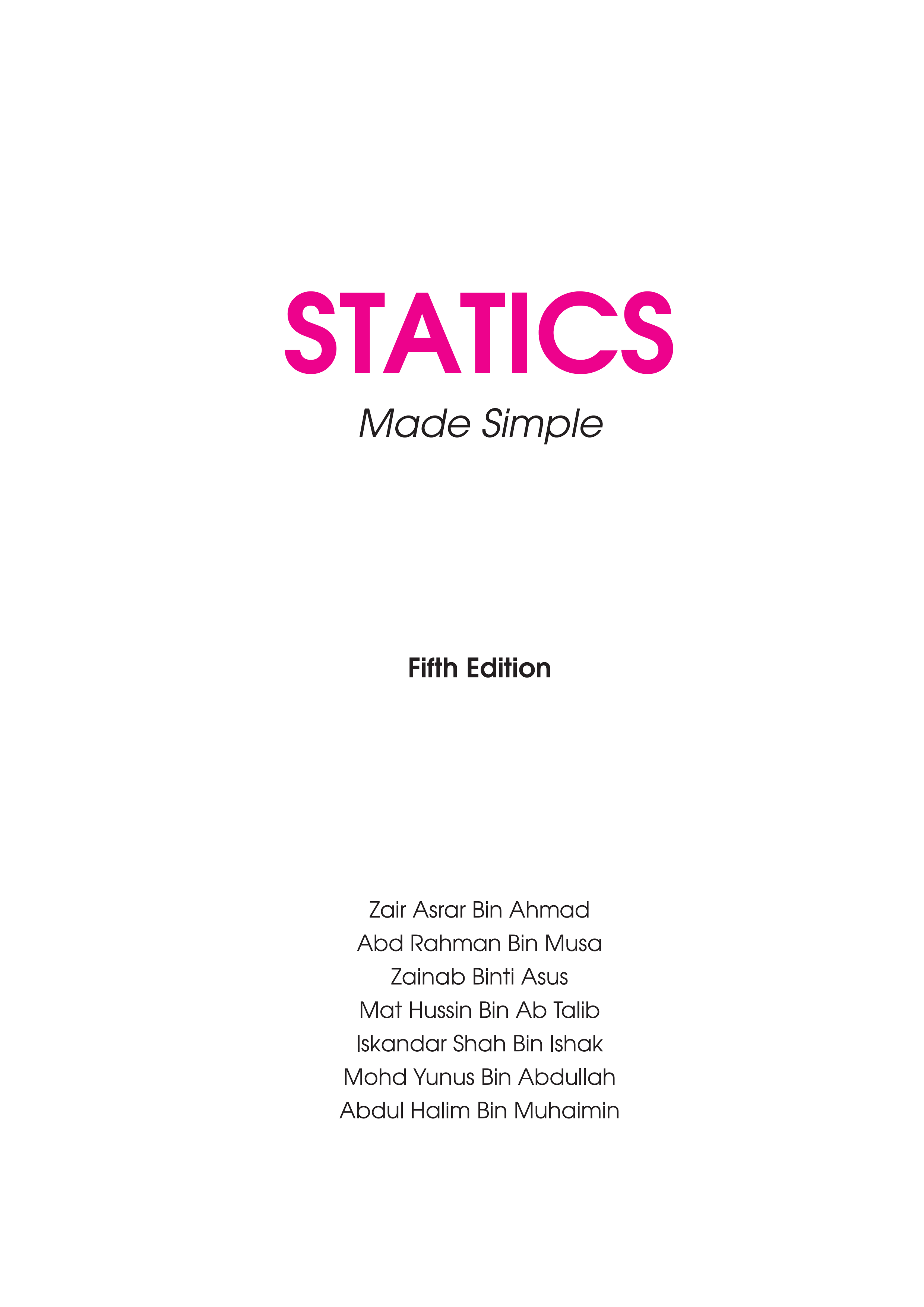 Statics Made Simple